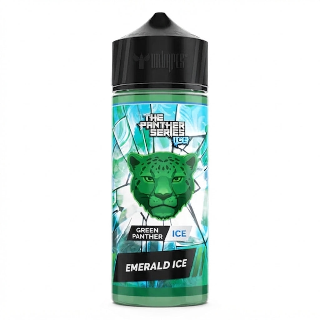 Dr Vapes Green Panther Emerald Ice 120ml freebase e-liquid product photo