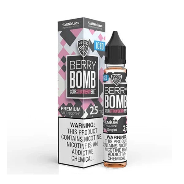 ICED BERRY BOMB - VGOD SALT NIC E-LIQUID - 30ML