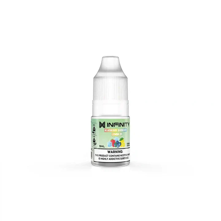 Infinity Classic Blueberry Raspberry Lemon Ice nic salt 5ml bottle, 55mg, front label