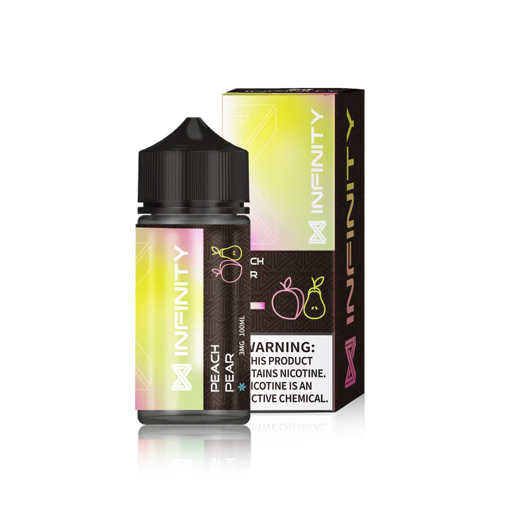 INFINITY PEACH PEAR ICE FREE BASE 100ML