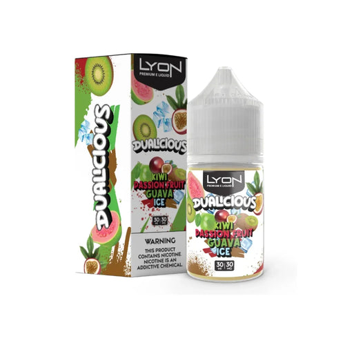 LYON Salt – Kiwi Passionfruit Guava Ice 30ml