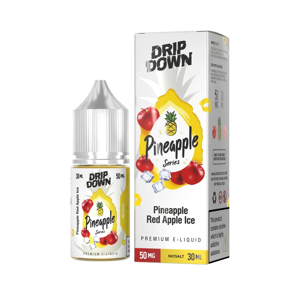 Drip Down Pineapple Series – Pineapple Red Apple Ice Salt Nic 30ml