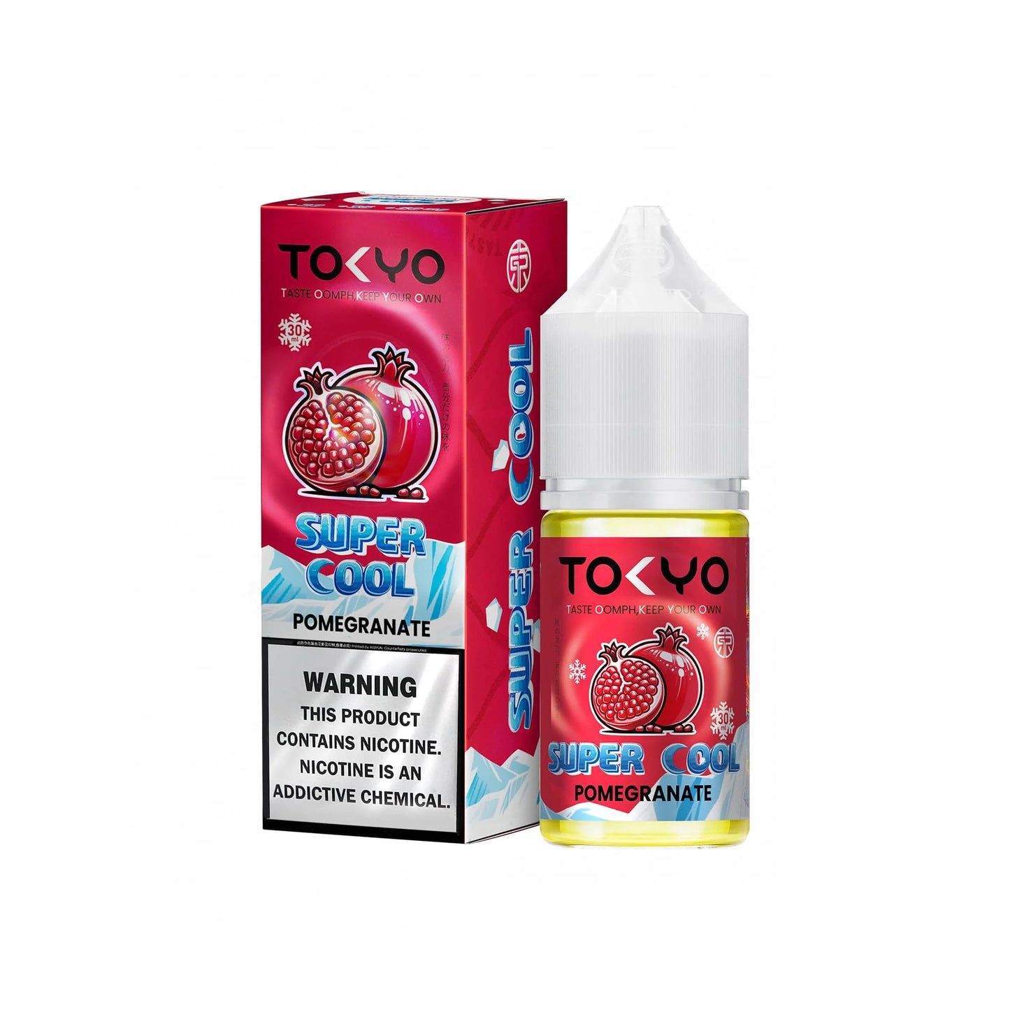 Super Cool Pomegranate E-Liquid 60ML