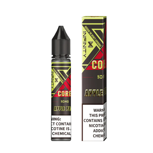 Infinity Core Apple Pear Ice saltnic 30ml pack shot in 25mg and 50mg — Vape Brothers Pakistan