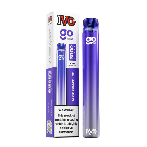 IVG GO MAX 3000 Puffs draw-activated mouthpiece – no buttons, pull to vape