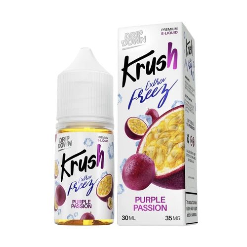 New Purple Passion 30ml - Dripdown Krush series Extra freez