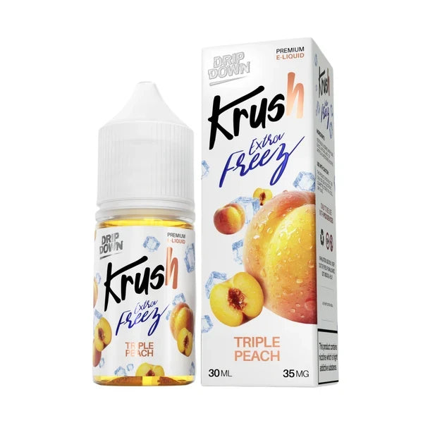 DRIP DOWN Krush Series Triple Peach Extra Freeze 30ML