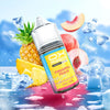 Ox Passion Freeze Pineapple Peach 30ml Nic Salt bottle, front view with flavour label