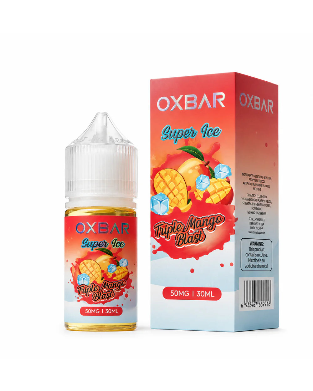 OXBAR Tripple Mango Super Ice Nic Salt