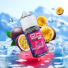 Ox Passion Passionfruit 30ml Nic Salt bottle standing upright, flavour label shown