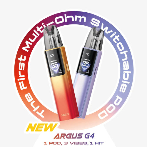 VOOPOO Argus G4 Multi-Ohm pod kit colour range — Vape Brothers Pakistan