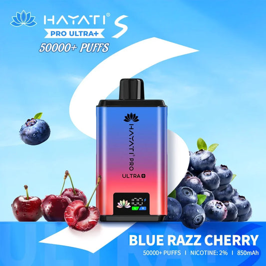 Hayati Pro Ultra Plus S dual tank kit - front view of the device body