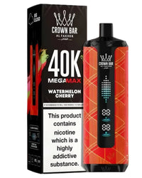 Al Fakher Mega Max 40K Watermelon Cherry – shisha-inspired rechargeable disposable vape Pakistan