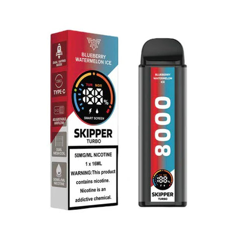 Skipper Turbo 10K Puffs Disposable