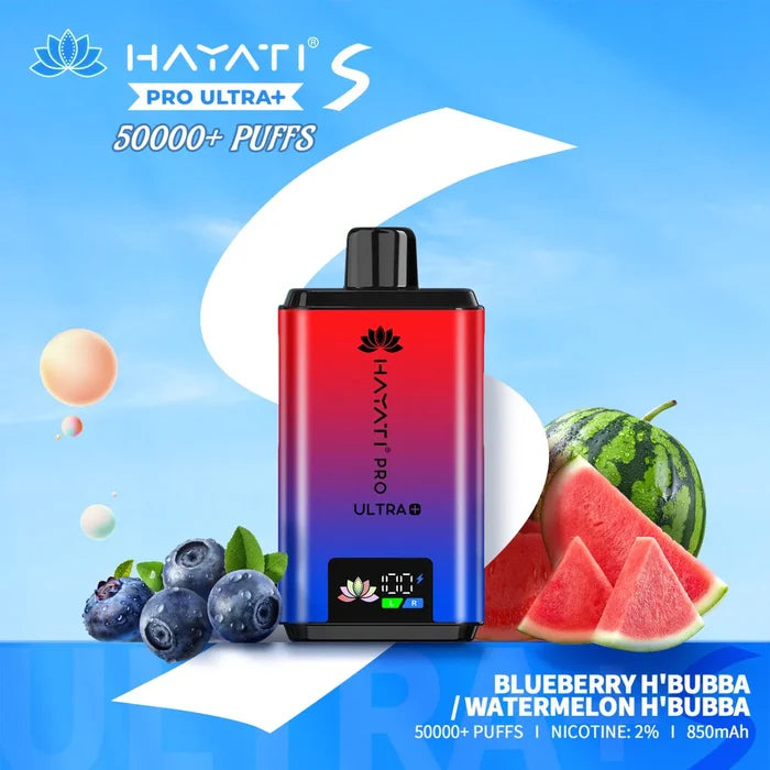 Hayati Pro Ultra Plus S dual tank kit - mouthpiece and tank selector