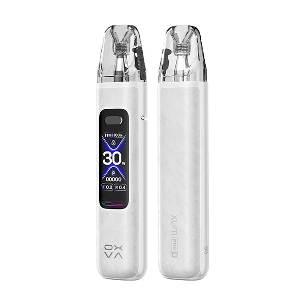 OXVA XLIM Pro 3 pod kit in Ceramic White