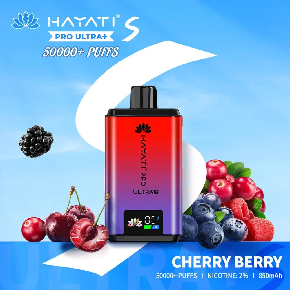 Hayati Pro Ultra Plus S dual tank kit - top of the device