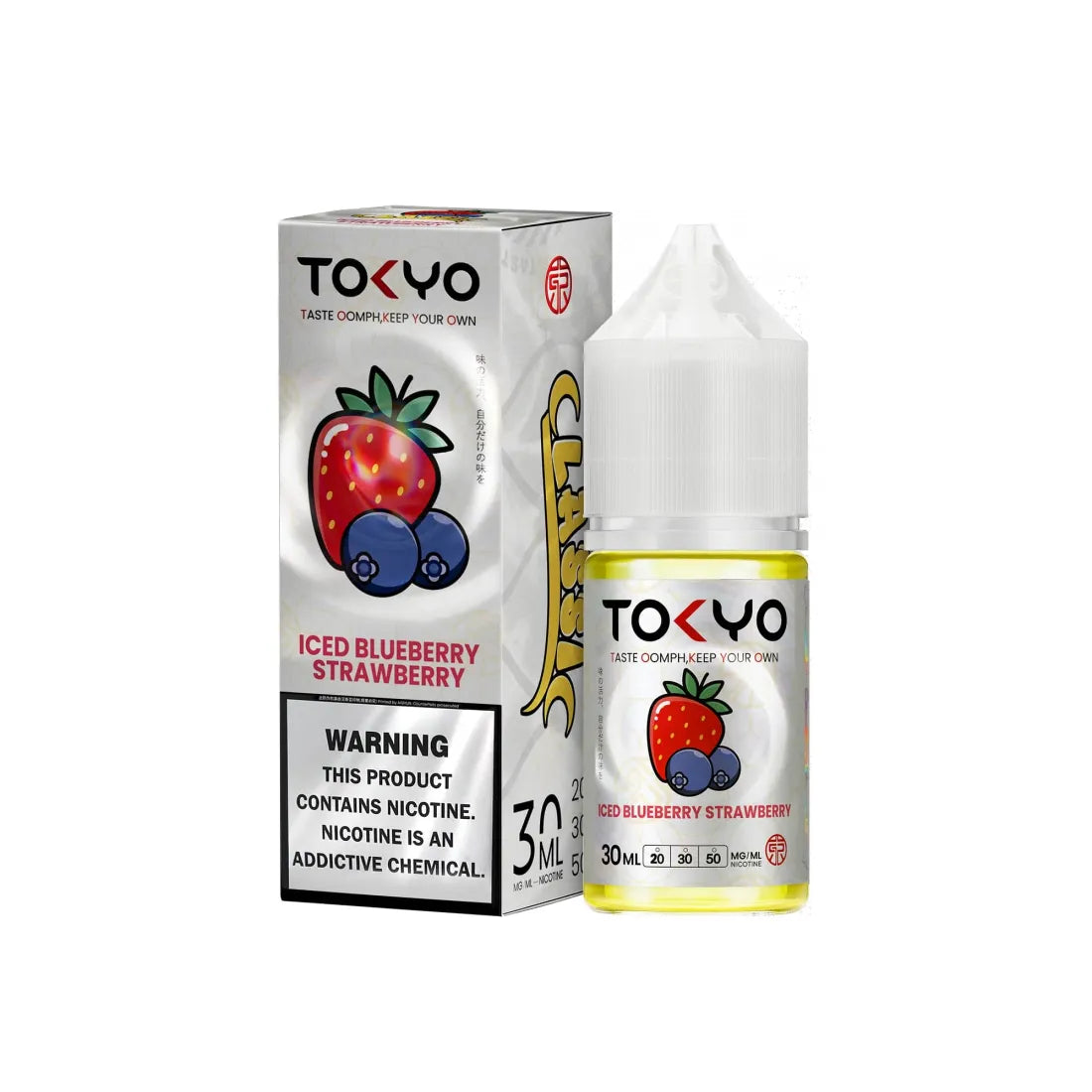 Classic Blueberry Strawberry E-Liquid 30ML