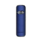 VOOPOO VMATE E pod kit in Classic Blue, angled shot of the leather accent panel