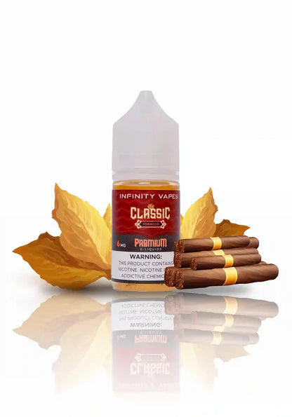 Infinity Classic Tobacco vape juice 30ml bottle — Vape Brothers Pakistan stock