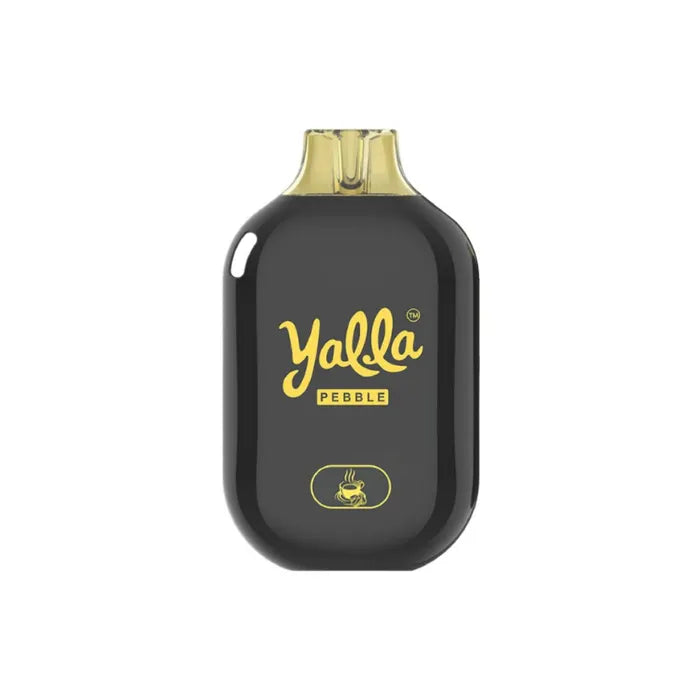 Yalla Pebble 7000 puffs disposable vape in Coffee