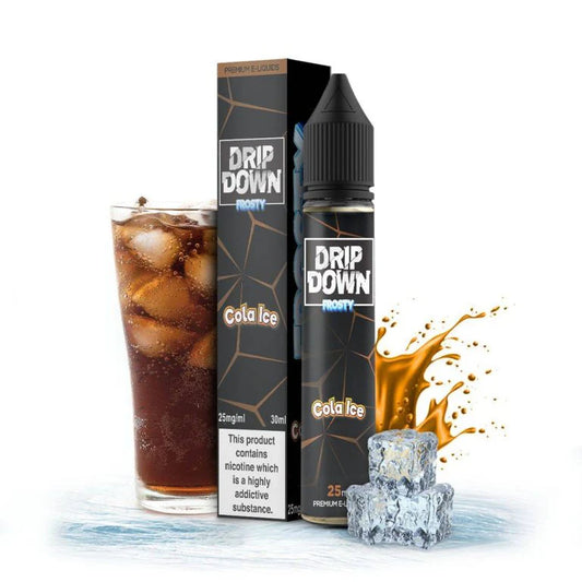 Drip Down Frosty Cola Ice 30ml salt nicotine e-liquid — Vape Brothers Pakistan