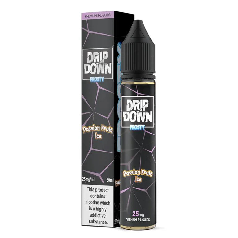 Drip Down Salt – Frosty Passion Fruit Ice 30ml