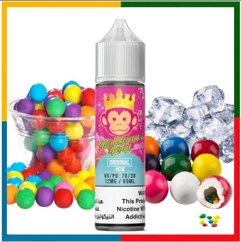 Dr Vapes Bubblegum Kings Original Ice 60ml freebase e-liquid product photo