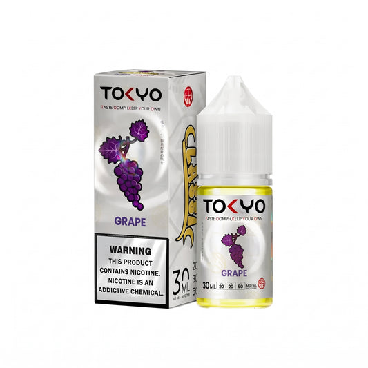 Tokyo Classic Grape 30ml e liquid bottle, front label