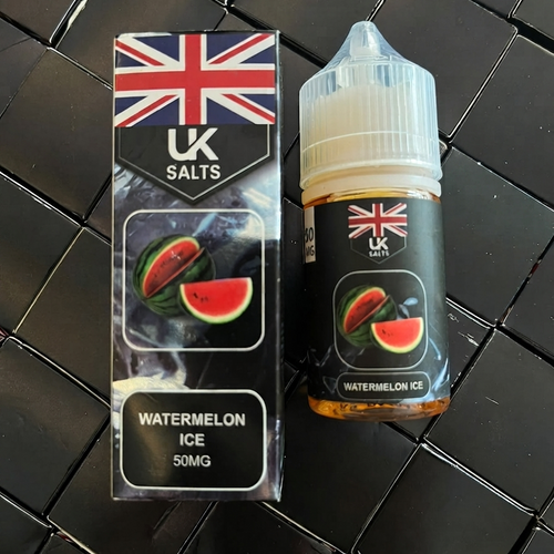 UK Salts Iced Watermelon 30ml nic salt e-liquid bottle in Pakistan