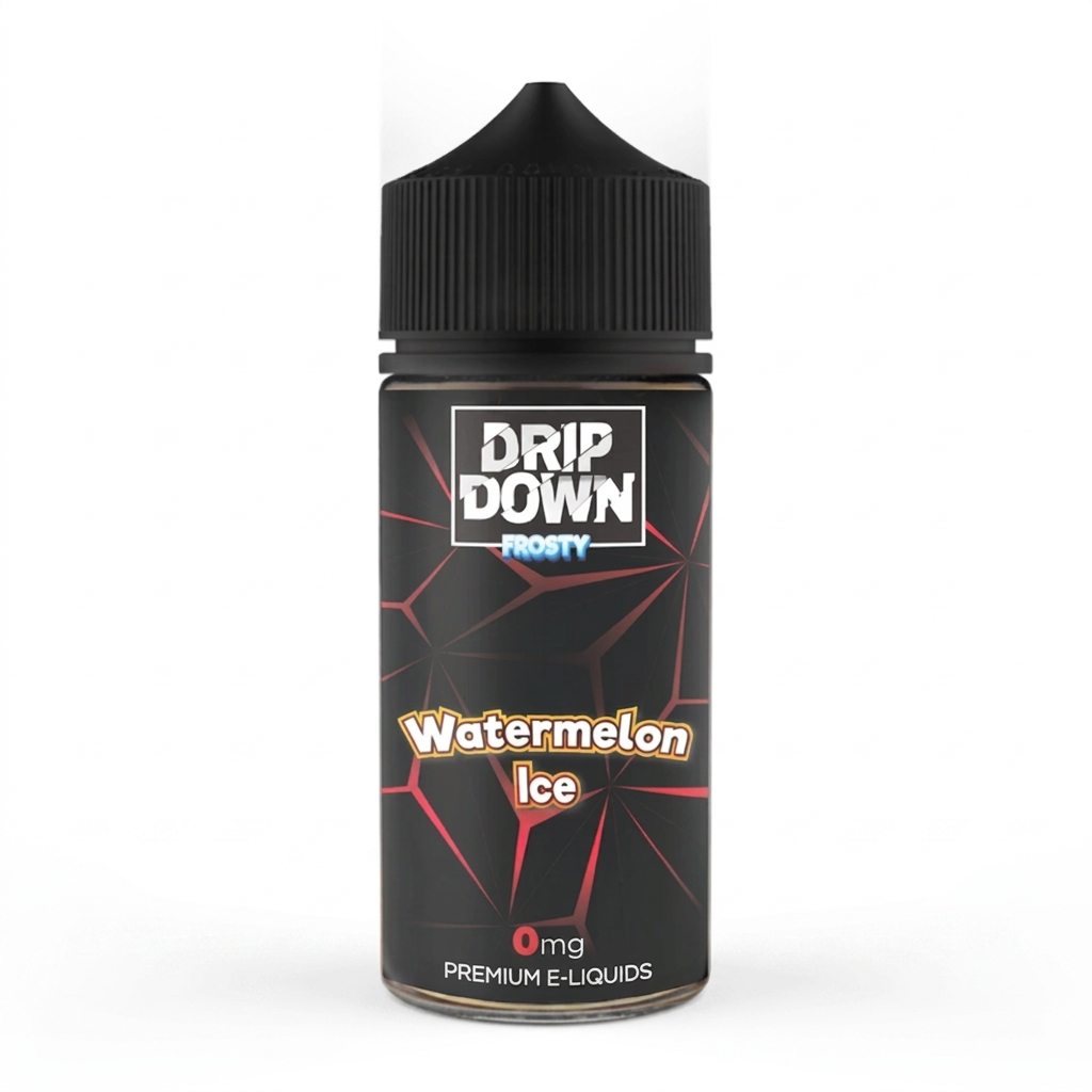 Drip Down ELiquids – Frosty Watermelon Ice 100ml