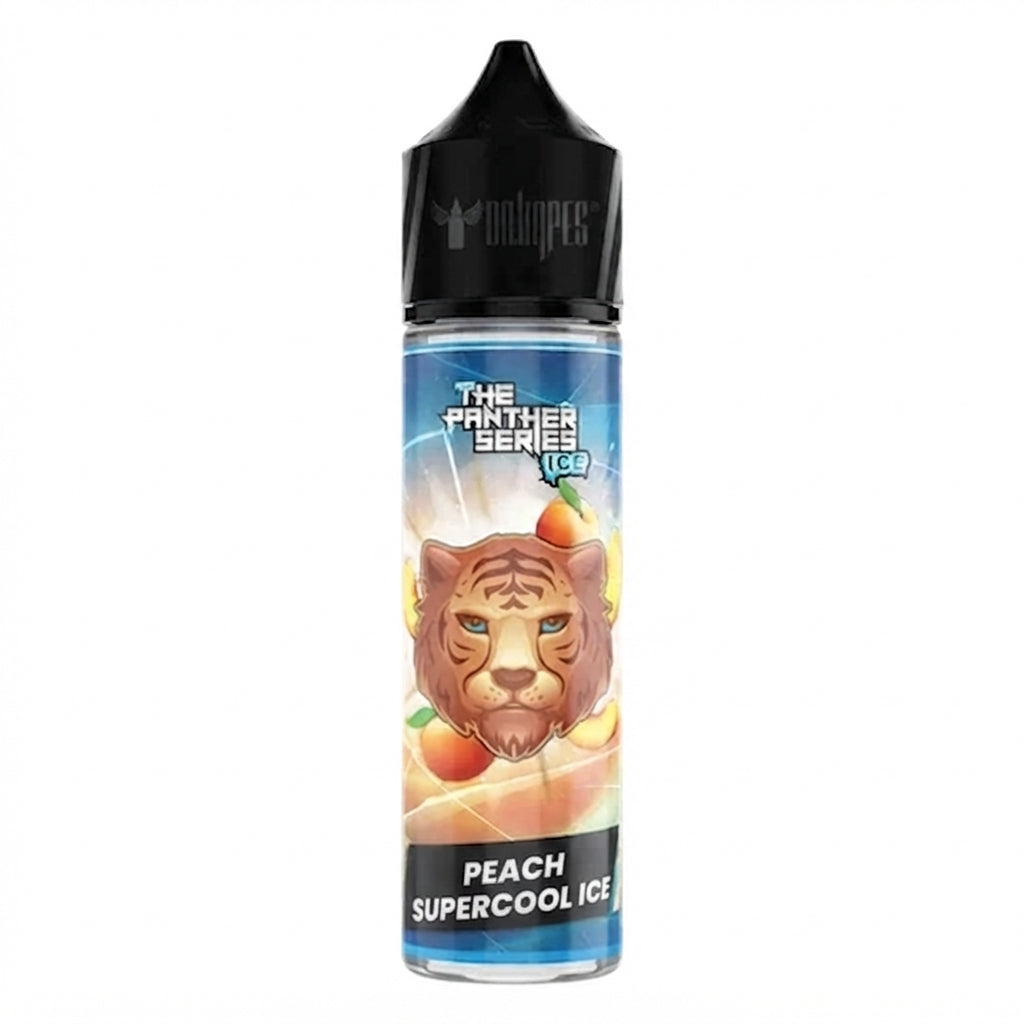 Dr Vapes Panther Peach Supercool Ice 60ml freebase e-liquid product photo