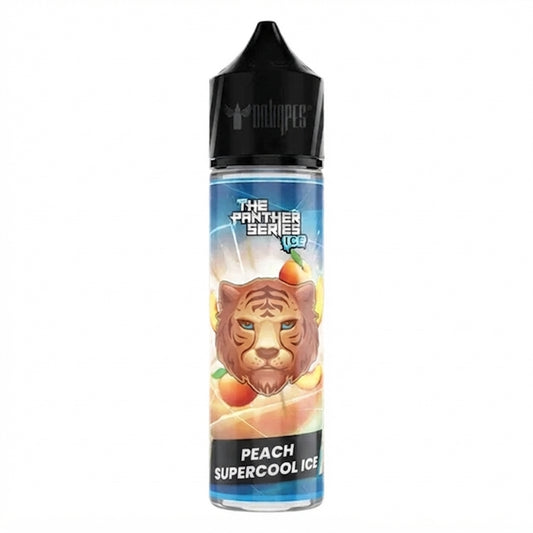Dr Vapes Panther Peach Supercool Ice 60ml freebase e-liquid product photo