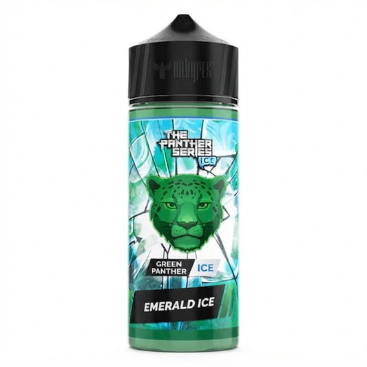 Dr Vapes Green Panther Emerald Ice 120ml freebase e-liquid product photo