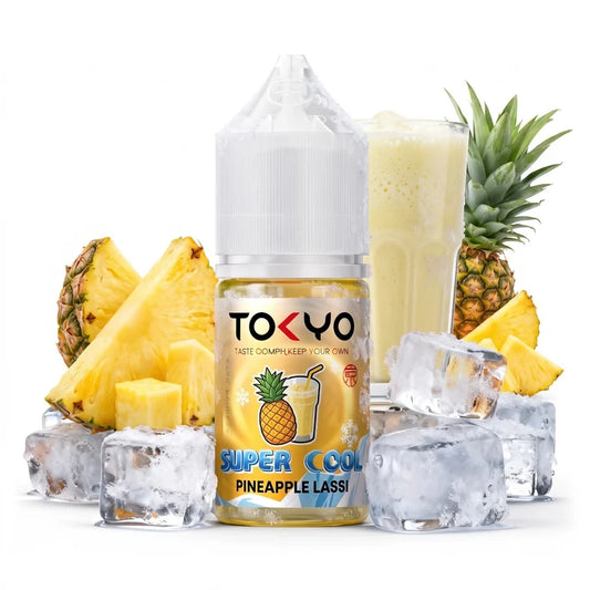 Tokyo Super Cool Pineapple Lassi creamy nic salt 30ml bottle - Vape Brothers Pakistan