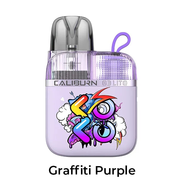Uwell Caliburn G3 Lite Koko pod kit in Graffiti Purple
