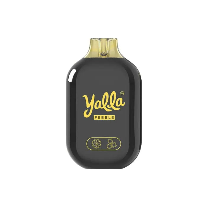 Yalla Pebble 7000 puffs disposable vape - Grape Ice - Vape Brothers Pakistan