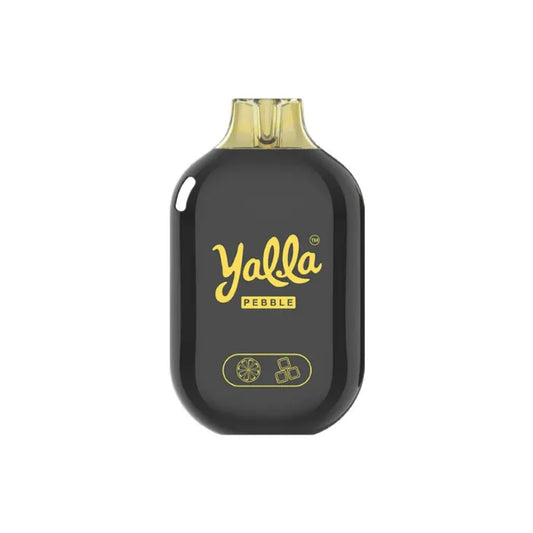 Yalla Pebble 7000 puffs disposable vape - Grape Ice - Vape Brothers Pakistan