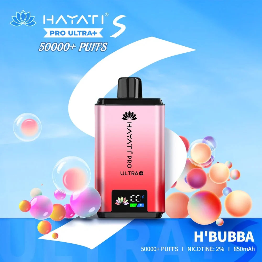 Hayati Pro Ultra Plus S dual tank kit - single unit studio shot