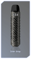 Uwell Caliburn Tenet pod kit in Iron Grey zinc-alloy body