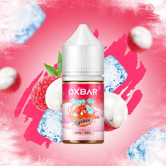 Oxbar Juices Lychee Nic Salt 30ml – pure lychee no ice, OXVA e-liquid Pakistan