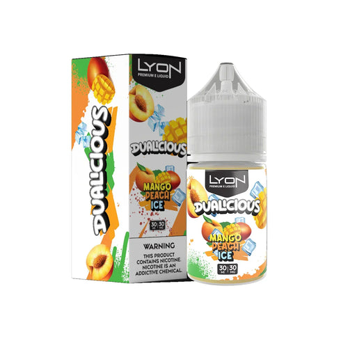 Lyon Salt Mango Peach Ice 30ml 30mg nic salt bottle — Vape Brothers Pakistan