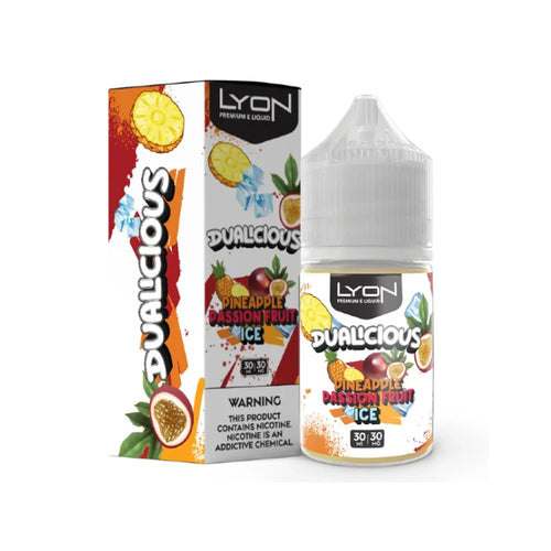 Lyon Salt Pineapple Passion Fruit Ice 30ml nic salt bottle — Vape Brothers Pakistan