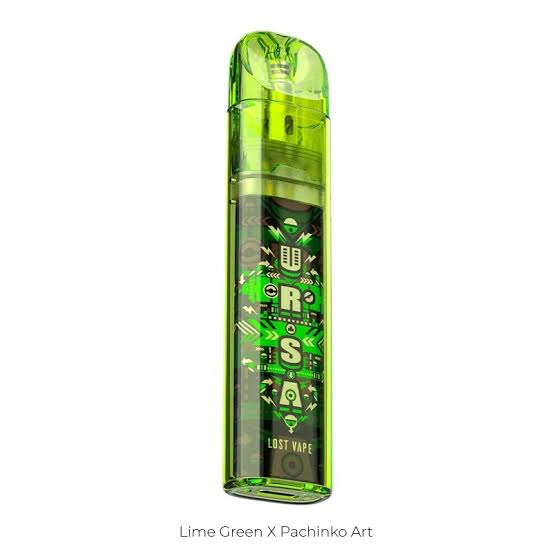 Lost Vape Ursa Nano Art pod kit in Lime Green