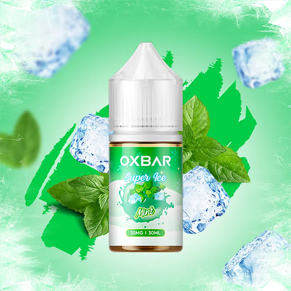 Oxbar Juices Mint Nic Salt – clean mint e-liquid 35mg 55mg Pakistan