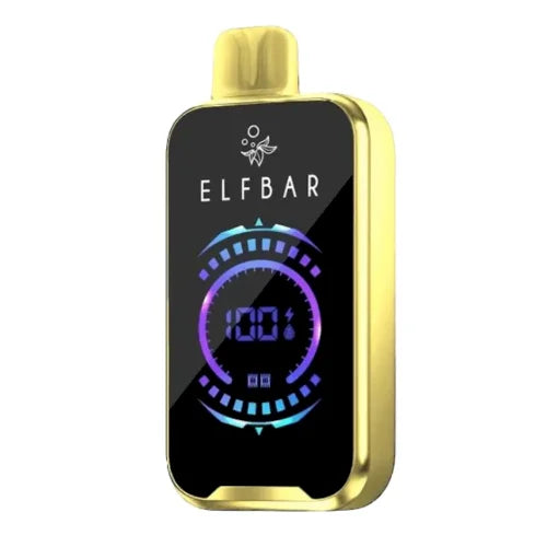 ELFBAR Raya D2 20K disposable vape in Mango Mix, device front view