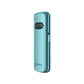 VOOPOO VMATE E pod kit in Mint Blue, side profile showing the airflow slider