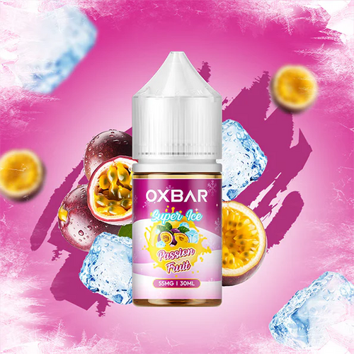 Oxbar Juices Passionfruit Nic Salt 30ml – unblended passionfruit, OXVA e-liquid Pakistan
