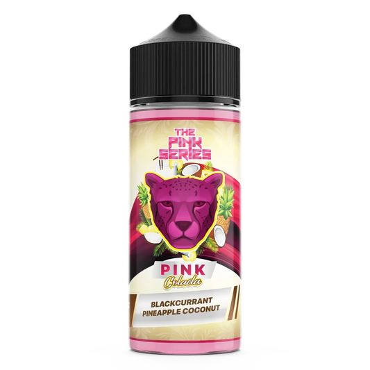 Dr Vapes Pink Colada 120ml pineapple coconut e-liquid bottle — Vape Brothers Pakistan