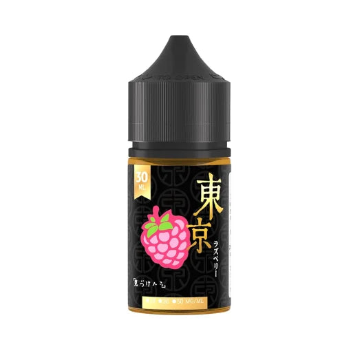 Tokyo Golden Series Raspberry Ice 30ml nic salt bottle — Vape Brothers Pakistan